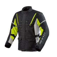 Revit Motoros kabát Revit Horizon 3 H2O fekete-neon sárga motoros kabát