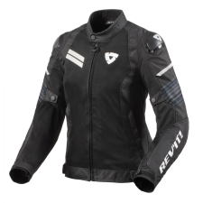 Revit Női motoros dzseki Revit Apex Air H2O fekete-fehér motoros kabát