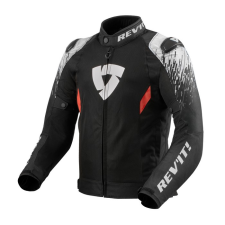 Revit Quantum 2 Air motorkerékpár-kabát fekete-fehér motoros kabát