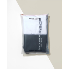 Revolution Haircare 2pk Plain Microfibre Hair Wraps - Black/White hajdísz