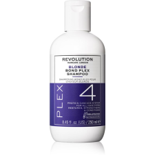 Revolution Haircare Plex Blonde No.4 Bond Shampoo intenzív tápláló sampon száraz és sérült hajra 250 ml sampon