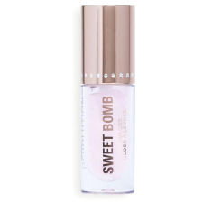 Revolution Sweet Bomb Lip Gloss Candyfloss Pink Glitter 4,5 ml rúzs, szájfény