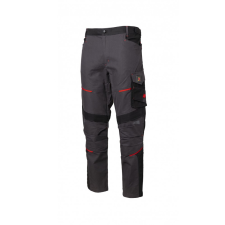 Rewear 144000 PRO Munkavédelmi nadrág (szürke/fekete, 44) Rewear munkaruha