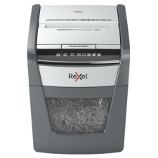 REXEL Iratmegsemmisítő, konfetti, 50 lap, REXEL, "Optimum AutoFeed+ 50X" iratmegsemmisítő