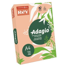 REY Adagio színes másolópapír, intenzív barack, A4, 80 g, 500 lap/csomag (code 55) fénymásolópapír