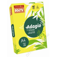 REY Másolópapír, színes, A4, 160 g, REY Adagio, intenzív sárga (LIPAD416IS) fénymásolópapír