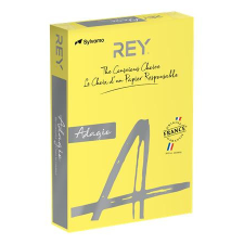 REY Másolópapír, színes, A4, 160 g, REY &quot;Adagio&quot;, intenzív sárga fénymásolópapír