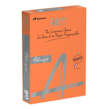 REY Másolópapír, színes, A4, 80 g, REY "Adagio", intenzív narancssárga fénymásolópapír