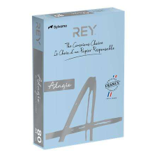 REY Másolópapír, színes, A4, 80 g, REY "Adagio", pasztell kék fénymásolópapír