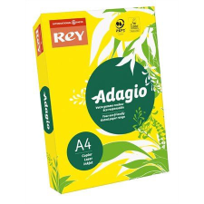 REY "Adagio" Másolópapír színes A4 80g intenzív sárga (ADAGI080X636) fénymásolópapír