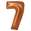  Réz 7-es Copper szám fólia lufi 76 cm