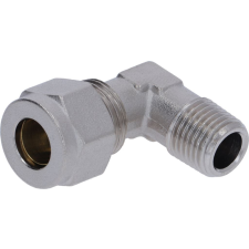  RÉZ CSATLAKOZÓ NIKKEL BEVONATÚ L KÜLSŐ GYŰRŰVEL 10X1/4' beépíthető gépek kiegészítői