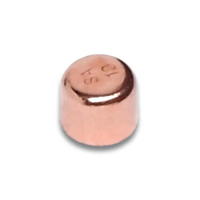  Réz forraszidom Zárókupak 76mm hűtés, fűtés szerelvény