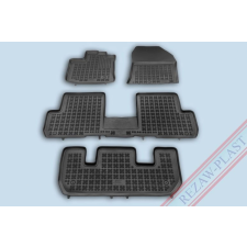 Rezaw fekete gumiszőnyeg DACIA LODGY Minivan 7 személyes 2012-tól (203404) autószőnyeg