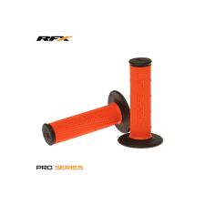 RFX Pro Series dupla összetételű narancs/fekete markolatok egyéb motorkerékpár alkatrész