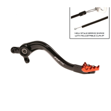 RFX Pro ST Hátsó Fékpedál (Kemény Anodizált Fekete/Narancs) egyéb motorkerékpár alkatrész
