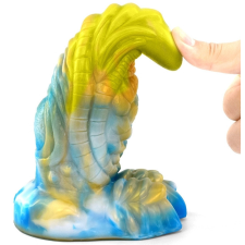 Rhegax Dildo 16 x 6.5cm arany-kék műpénisz, dildó