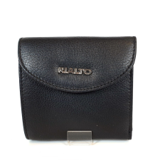 RIALTO fém logós kis fekete női pénztárca RP6470Q-03 pénztárca
