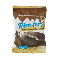 Rice-ler puffasztott rizskorong tejcsokoládéba mártva 45 g csokoládé és édesség