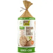  Rice Up barna rizses puffasztott szelet chia mag quinoa 120 g reform élelmiszer