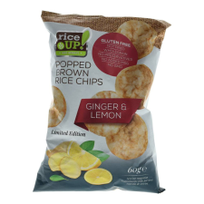 RICE UP BARNARIZS CHIPS GYÖMBÉR-CITROM előétel és snack