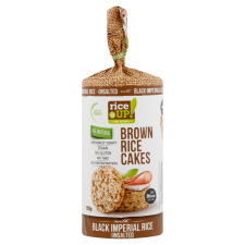 Rice Up barnarizs szelet fekete rizzsel 120 g natúr (Rice Up) alapvető élelmiszer