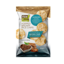 Rice Up chips fahéjas nádcukorral 60 g (Gluténmentes) előétel és snack