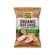 Rice Up Rice Up bio chia&quinoa chips 25 g reform élelmiszer