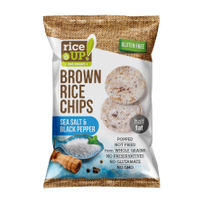 Rice Up Rice Up Chips tengeri sós és borsos 60g reform élelmiszer