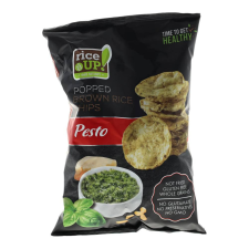 RICE UP RIZS CHIPS PESTO ÍZŰ GM. előétel és snack