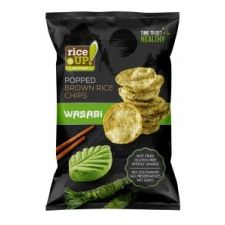 Rice Up Rizs Chips Wasabi Ízű 60 g biokészítmény