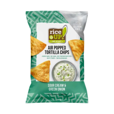  Rice Up Tortilla chips hagymás-tejfölös ízesítéssel 60g gluténmentes termék