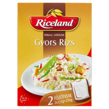  Riceland félkész, előfőzött Gyors rizs 2 x 125 g (250 g) alapvető élelmiszer