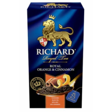 Richard Royal Narancs&Fahéj Ízesített Fekete Tea 50g csokoládé és édesség