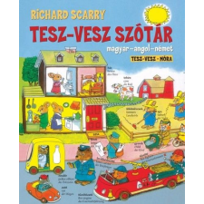 Richard Scarry - Tesz-Vesz szótár - Magyar-angol-német egyéb könyv