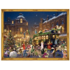 Richard Sellmer Verlag Adventskalender, viktorianisch "Weihnachtlicher Bahnhof" | Sellmer-Verlag