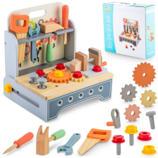 Ricokids Fából készült műhely szerszámokkal rk-877 ricokids barkácsolás