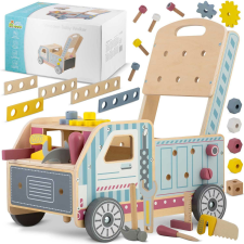 Ricokids Fából készült toló járókeret szerszámokkal rk-874 ricokids tili toli