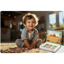 Ricokids Mágneses dinoszaurusz puzzle könyv rk-770 készségfejlesztő