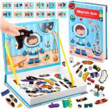 Ricokids Mágneses könyv puzzle öltöztetős Ricokids puzzle, kirakós
