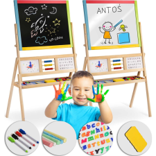 Ricokids Nagy Mágneses Krétatábla Órával - Több Színű (780100) készségfejlesztő