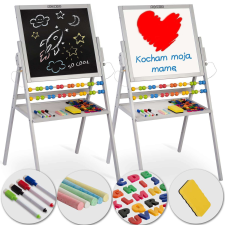 Ricokids Rickokids Forgó, mágneses krétatábla - szürke kreatív és készségfejlesztő