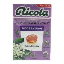 RICOLA CUKOR BODZA CUKORMENTES 40G csokoládé és édesség