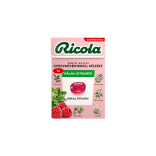 Ricola cukorka málna-citromfű - 40g csokoládé és édesség