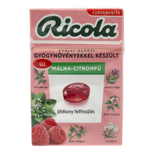  RICOLA CUKORKA MÁLNA-CITROMFŰ CM. csokoládé és édesség