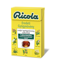 Ricola cukorka original herb - 40g csokoládé és édesség