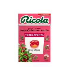 Ricola Ricola cukorka tőzegáfonya 40 g reform élelmiszer