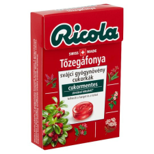  Ricola Tőzegáfonya 40g /10/ csokoládé és édesség