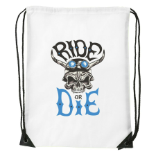 Ride or die - Sport táska fehér tornazsák