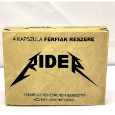 Rider Rider - természetes étrend-kiegészítő férfiaknak (4db) potencianövelő